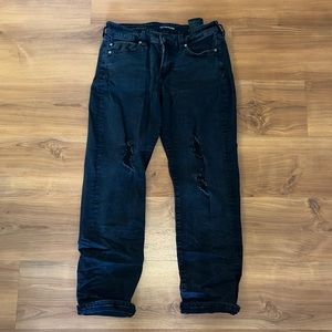 Liverpool black ripped jeans